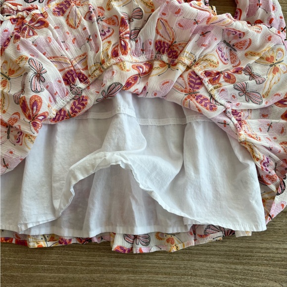 Peek girls dress size 3T nordstrom butterfly sequins - Picture 2 of 4